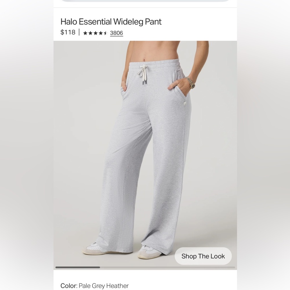 Vuori Halo Essential Wide Leg pants